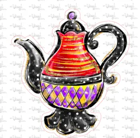 Sticker 21H Alice in Wonderland Teapot