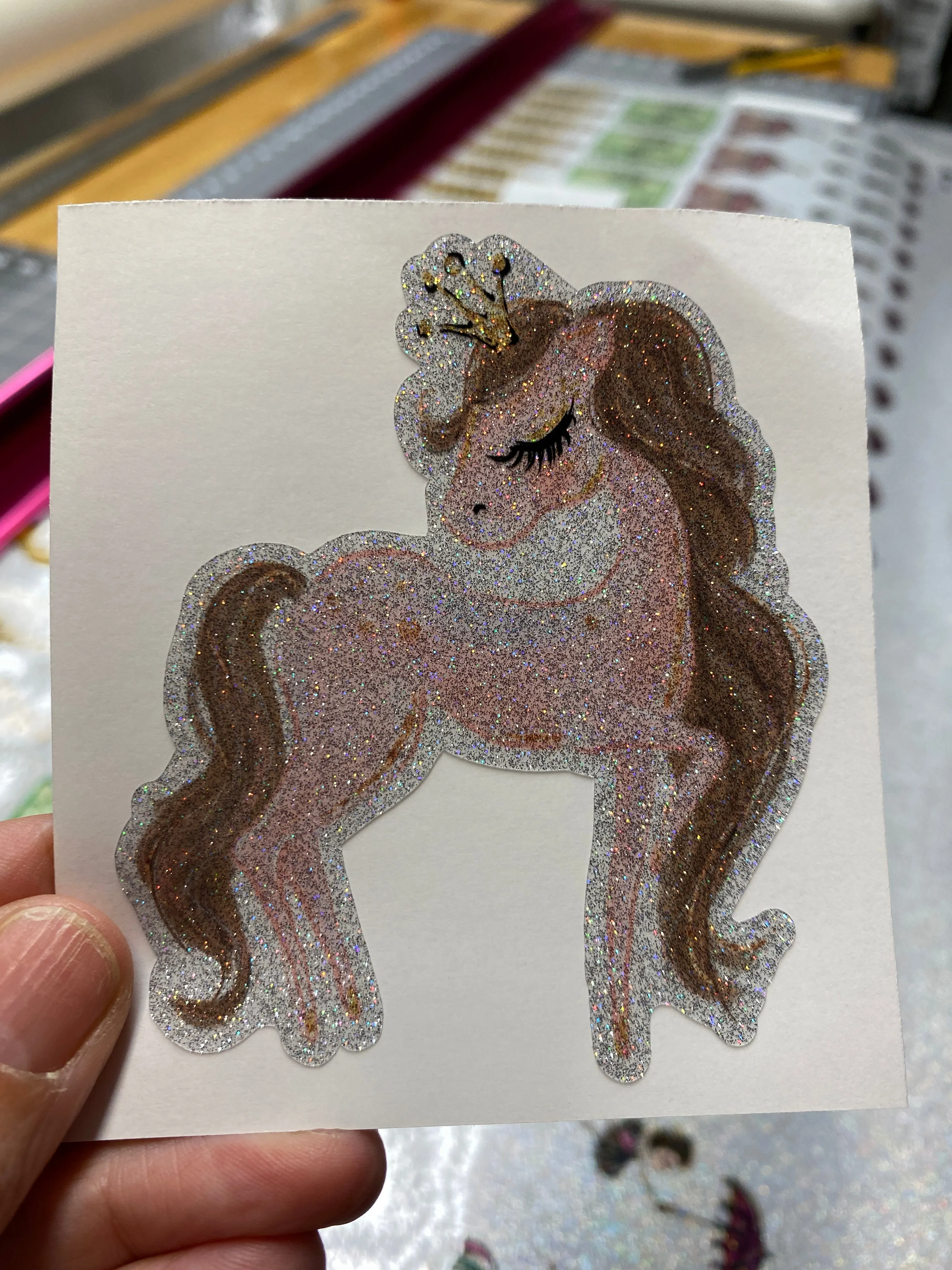 Sticker 2N Pink Pony Sticker