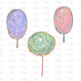 Sticker | 34M | Set of Trees | Waterproof Vinyl Sticker | White | Clear | Permanent | Removable | Window Cling | Glitter | Holographic