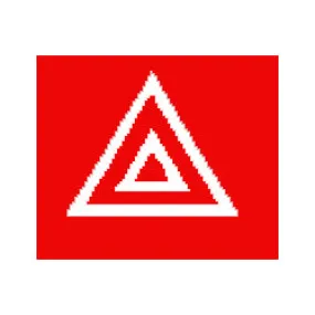 Switch Lens Top Red Hazard Warning Pk1