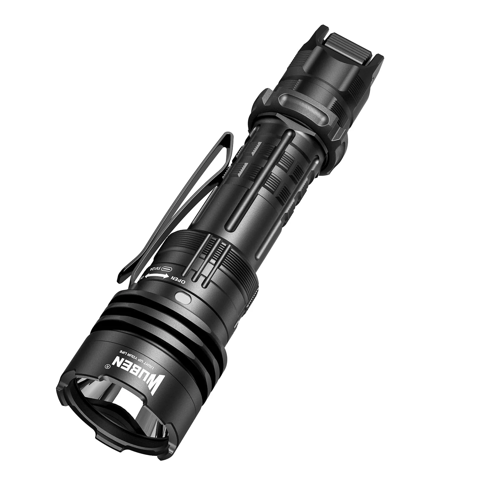 T1 Best Tactical Flashlight - 2000 Lumens