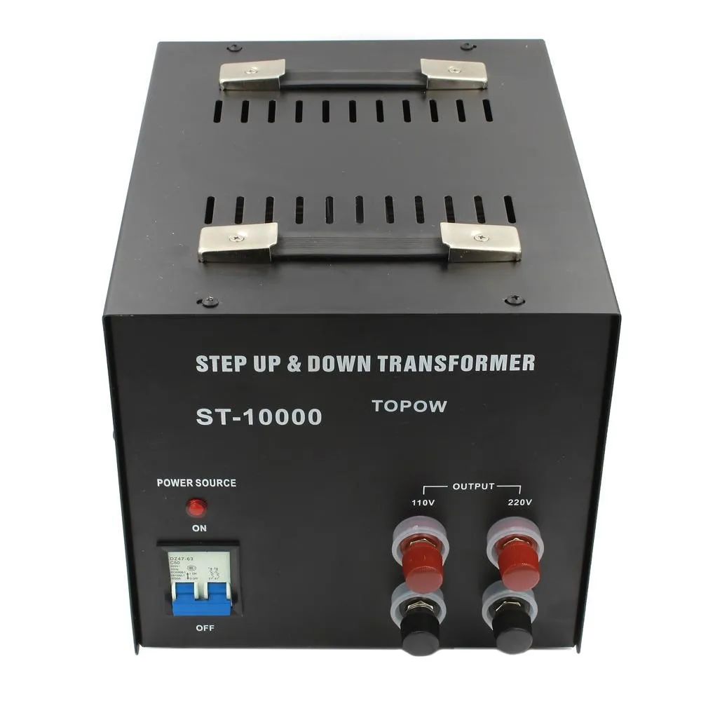Topow 10000 Watt Step Up and Down Voltage Converter Transformer 110V and 220V