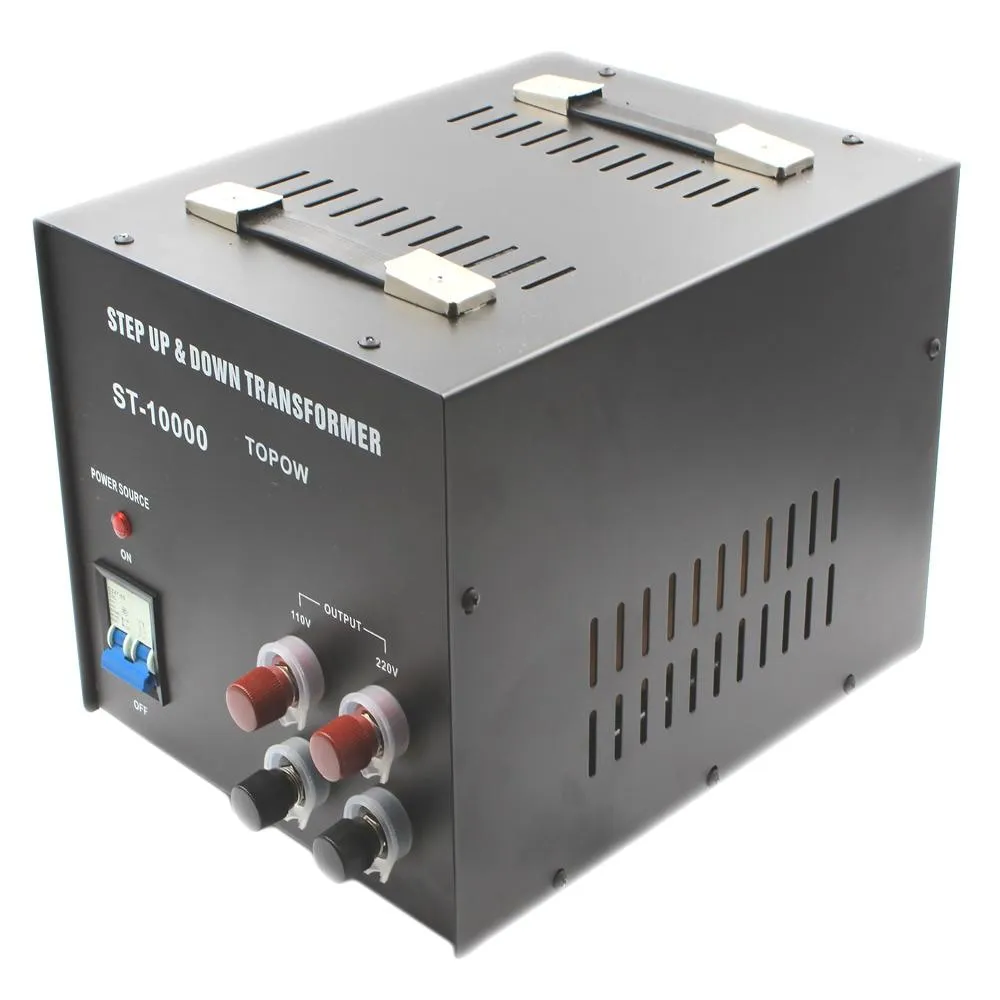 Topow 10000 Watt Step Up and Down Voltage Converter Transformer 110V and 220V