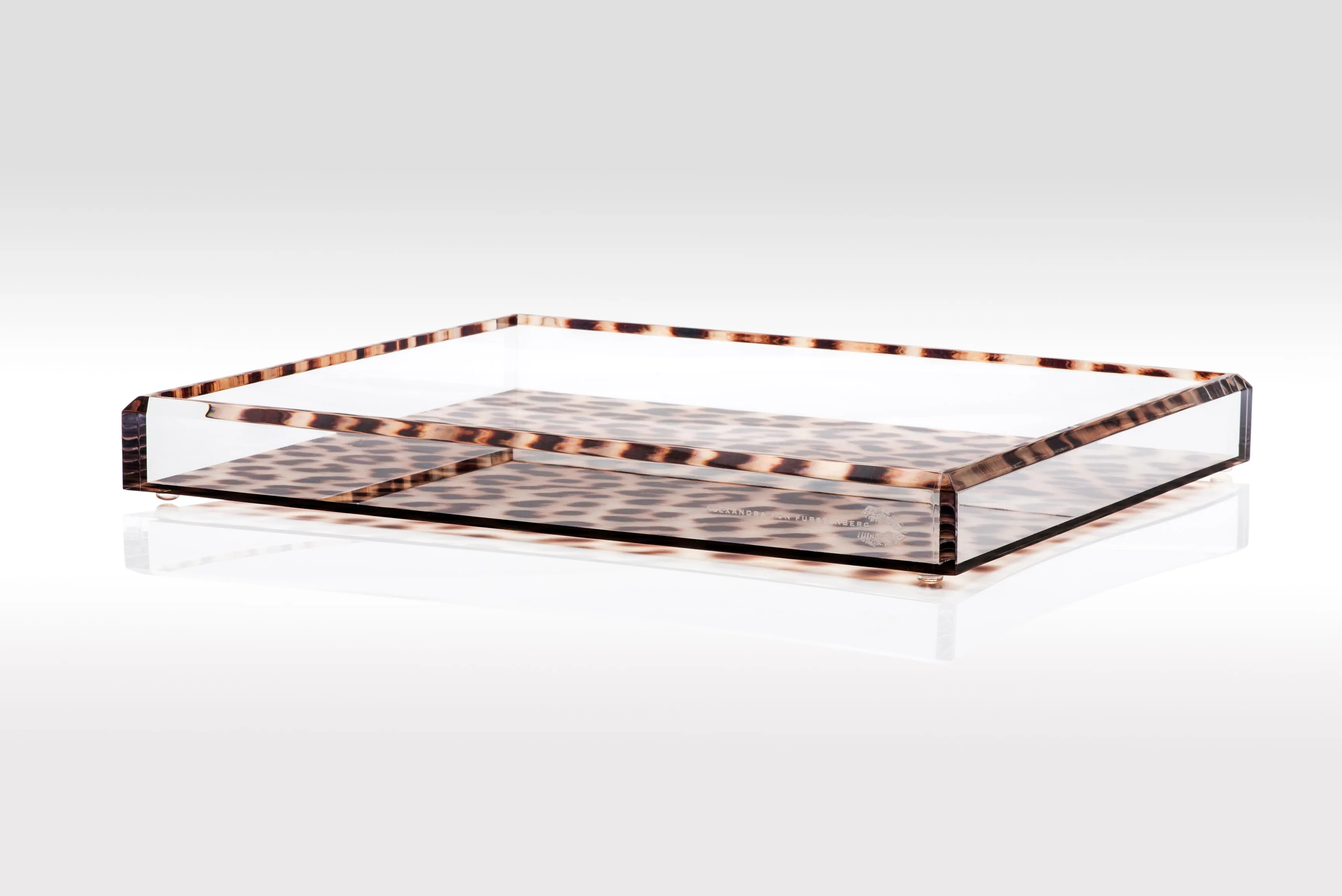 Tray in Leopard Print