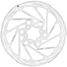 Trp 1Pc Rotor,6 Bolt,180Mm 1.8Mm,Stainless Steel W/Bolts R2 Disc Brake Rotor  Brakes