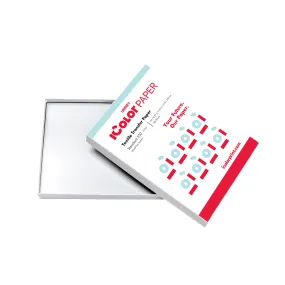 Uninet IColor Standard 2 Step Weedless Transfer Media for Light & Dark Garments - A4 (8.27" x 11.69") - 100 pack (A and B Sheets)