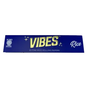 Vibes - King Size Slim - Rice Papers