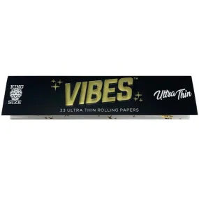 Vibes - King Size Slim - Ultra Thin Papers