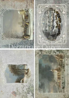Winter Postcards Dainty and the Queen