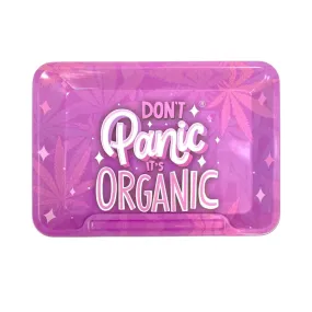Wise Skies - It's Organic Pink - Metal Rolling Tray